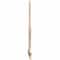 Ekena Millwork Saratoga Smooth Timber Gable Bracket, Douglas Fir, 84"W x 49"H x 1 1/2"D x 3 1/2"F, 14/12 Pitch GBW084X49X0204SAR00SDF - alternate 4